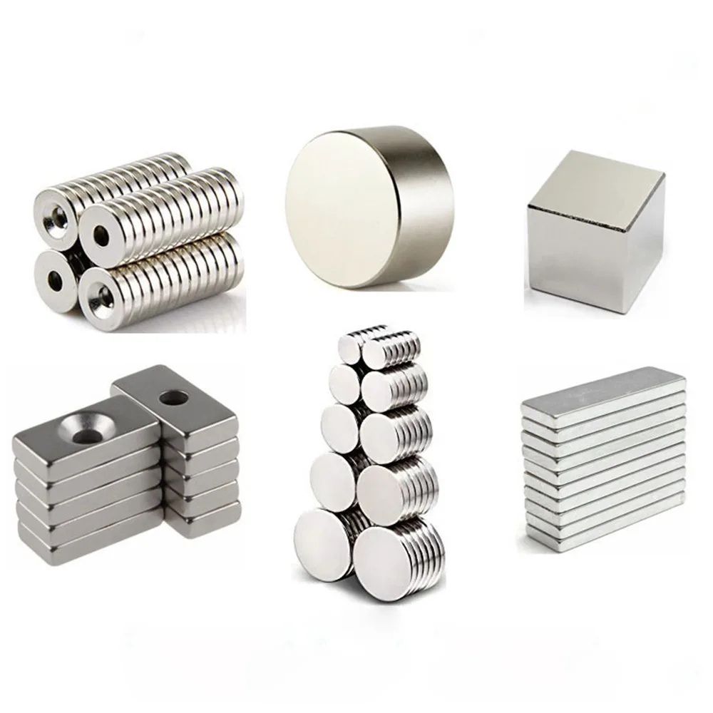 10x10x2 mm N35 Strong Square Rare Earth Magnet 10*10*2 mm Permanent Neodymium Magnets 10mm x 10mm x 2mm