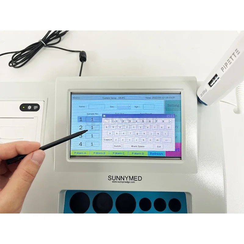 SY-B032A Clinical Coagulation Analyzer  Coagulation Analyzer Coagulometer With Large LCD Display