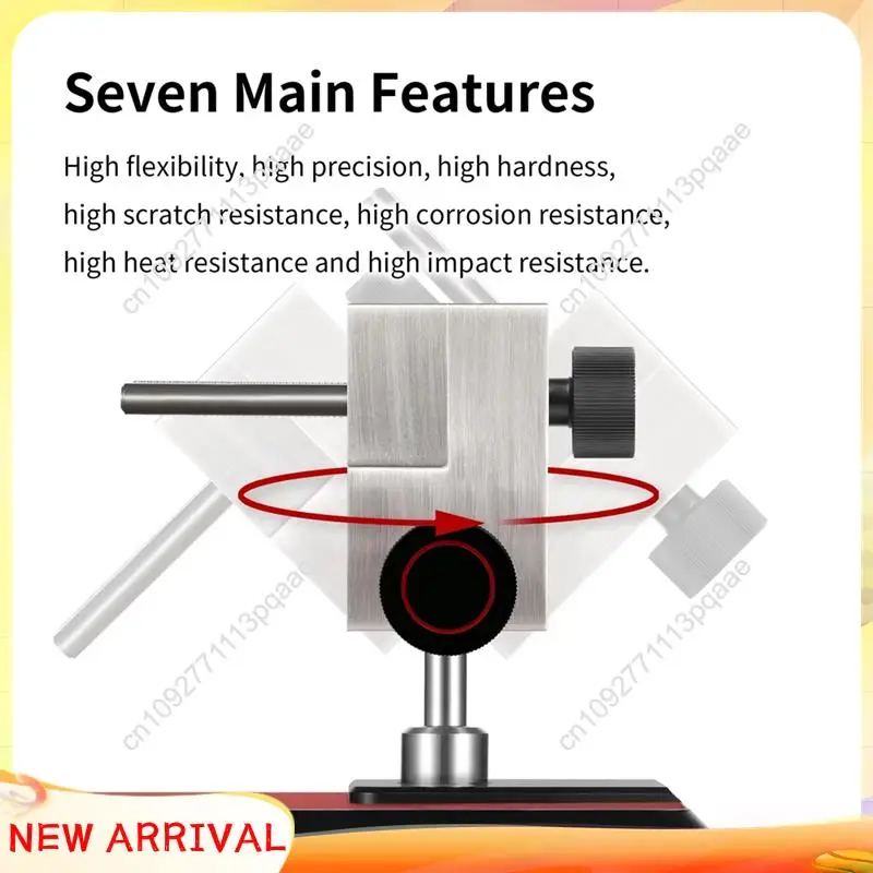 N84R Directional Table-Top Vise AT-TVAB Precision Stainless Steel Clamp Vise Craft Tools Universal For Modeler Bench