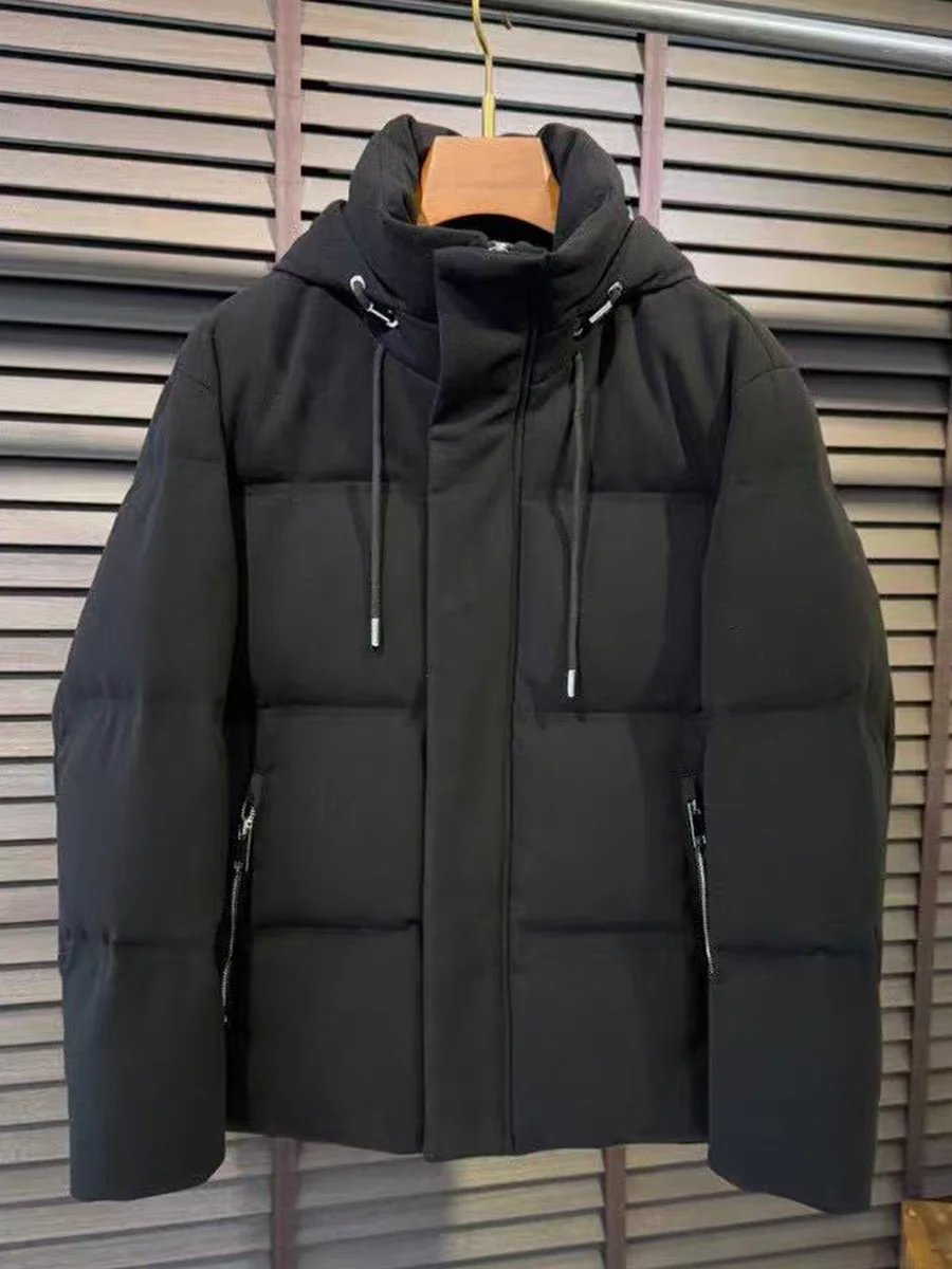 

Italian Sle Men's down Jaet Hooded White Goose down Stand Collar Coat Faionable Color Simple Design Autumn Winter...