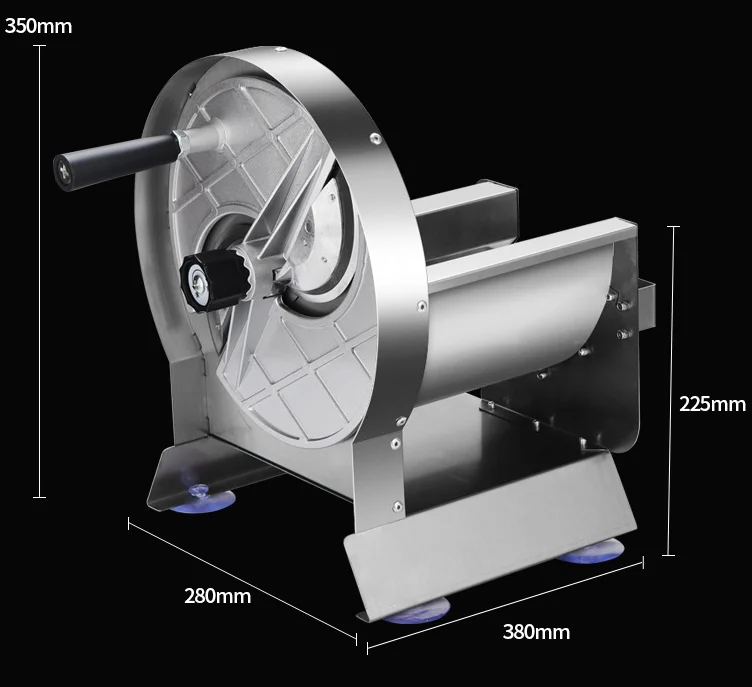 Commercial Use Stainless Steel Onion Cabbage Potato Cutter Manual Slicing Machine Vegetable Cutting Machine