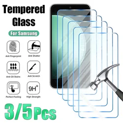 3/5PCS Tempered Glass for Samsung S23 A54 A52 A71 A34 A53 A13 A51 A32 A14 Screen Protector for Samsung S22 S24 Plus S21 FE 5G