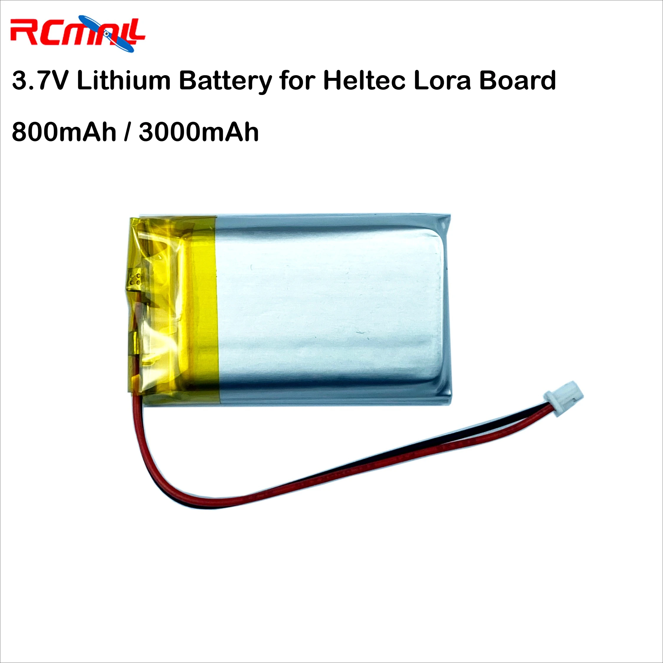 800mAh 3000mAh 3.7V Polymer Lithium Battery 802540 852540 with 1.25-2P Terminal for Heltec Lora Board WIFI Kit