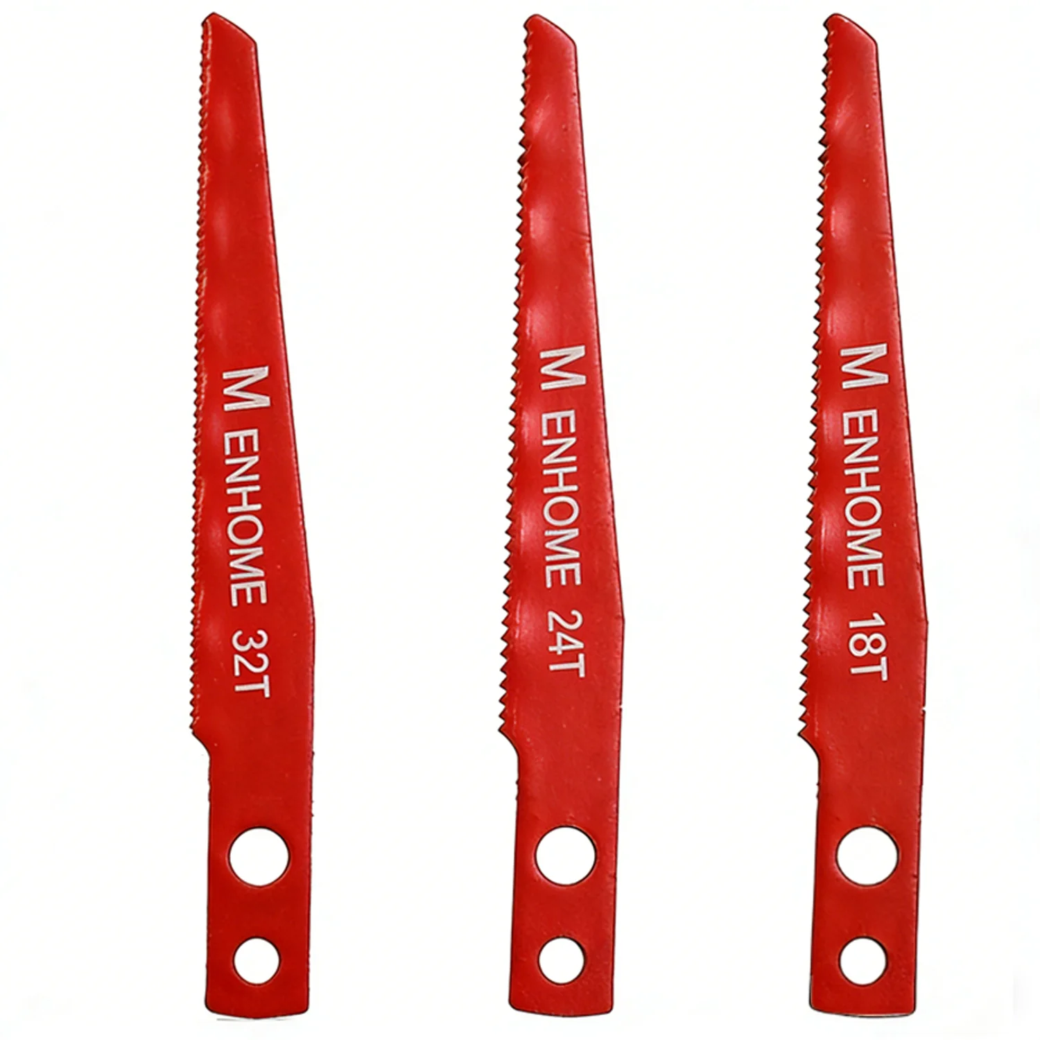 

Air Reciprocating Saw Blades Fits for Ingersol Rand airSaw,4" 18 TPI Fine for Standard 1/2" Shank Air Saw Blades 3Pack