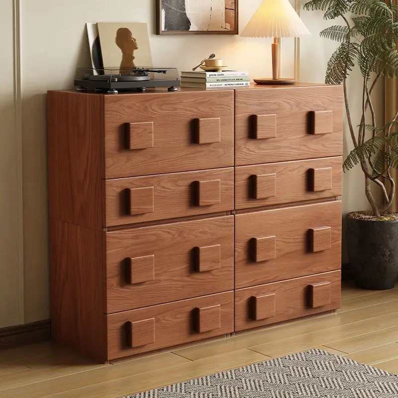 

Retro solid wood carmen multi-functional combinationcabinet, chest cabinet, locker, TVcabinet, living room storagecabinet
