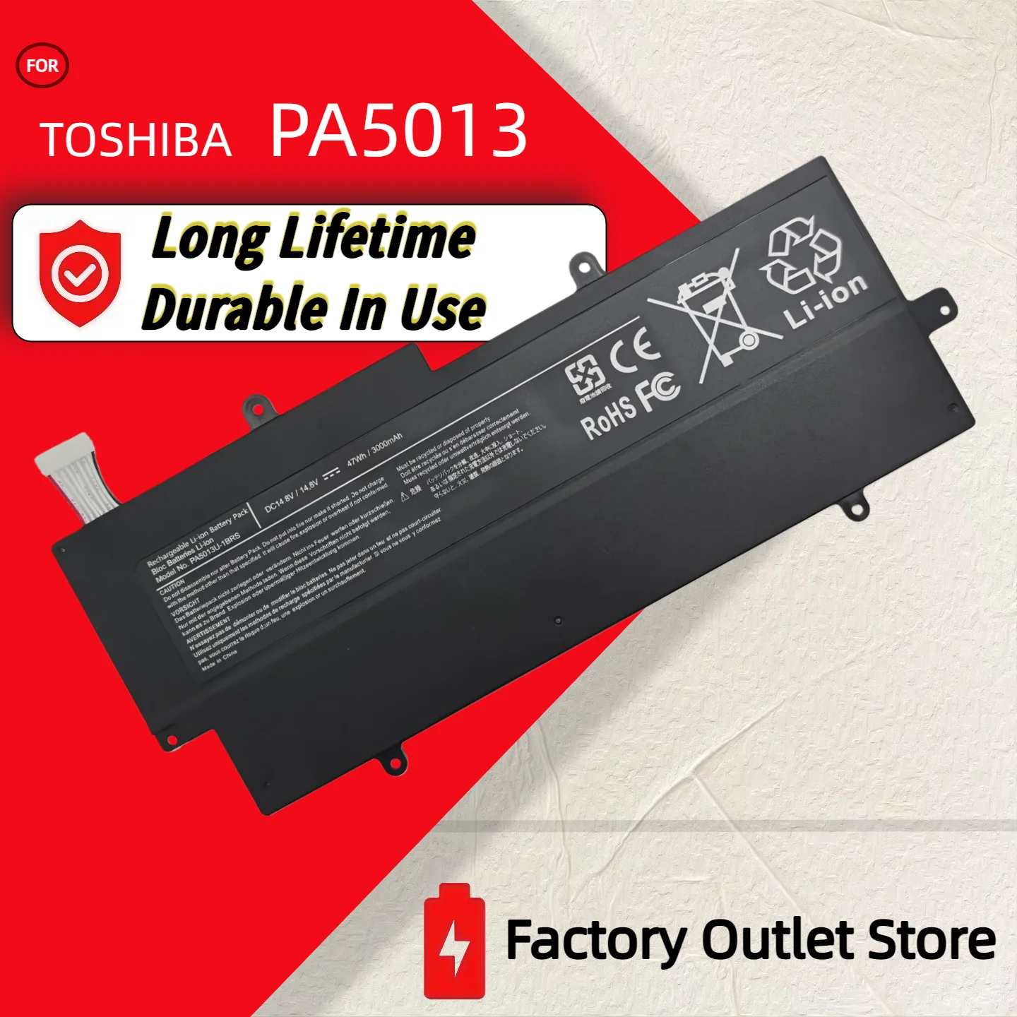 Wholesale And Retail❗❗❗  PA5013U PA5013U-1BRS Laptop Battery for Toshiba Portege Z830 Z835 Z930 Z935 Ultrabook PA5013