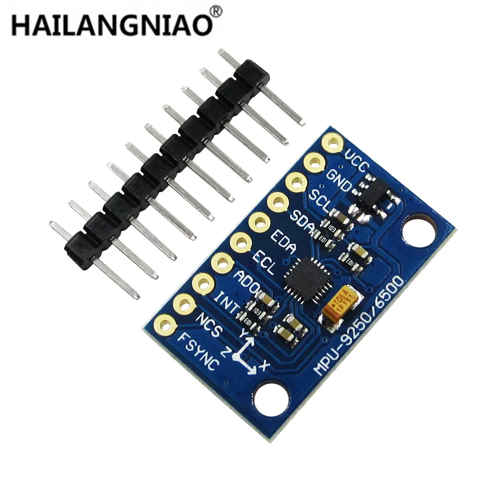 GY-9250 MPU9250 MPU-9250 GY-MPU6500 MPU-6500 9-Achsen-Haltung + Gyro + Beschleuniger + Magnetometer-Sensormodul MPU9250