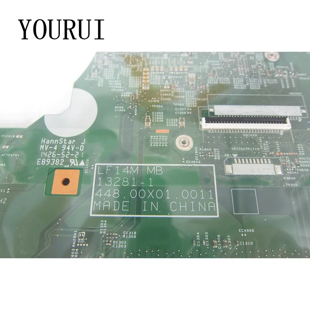 For Lenovo FLEX 2-14 Laptop Motherboard with I5-4210U CPU 448.00X01.0011 13281-1 UMA Mainboard