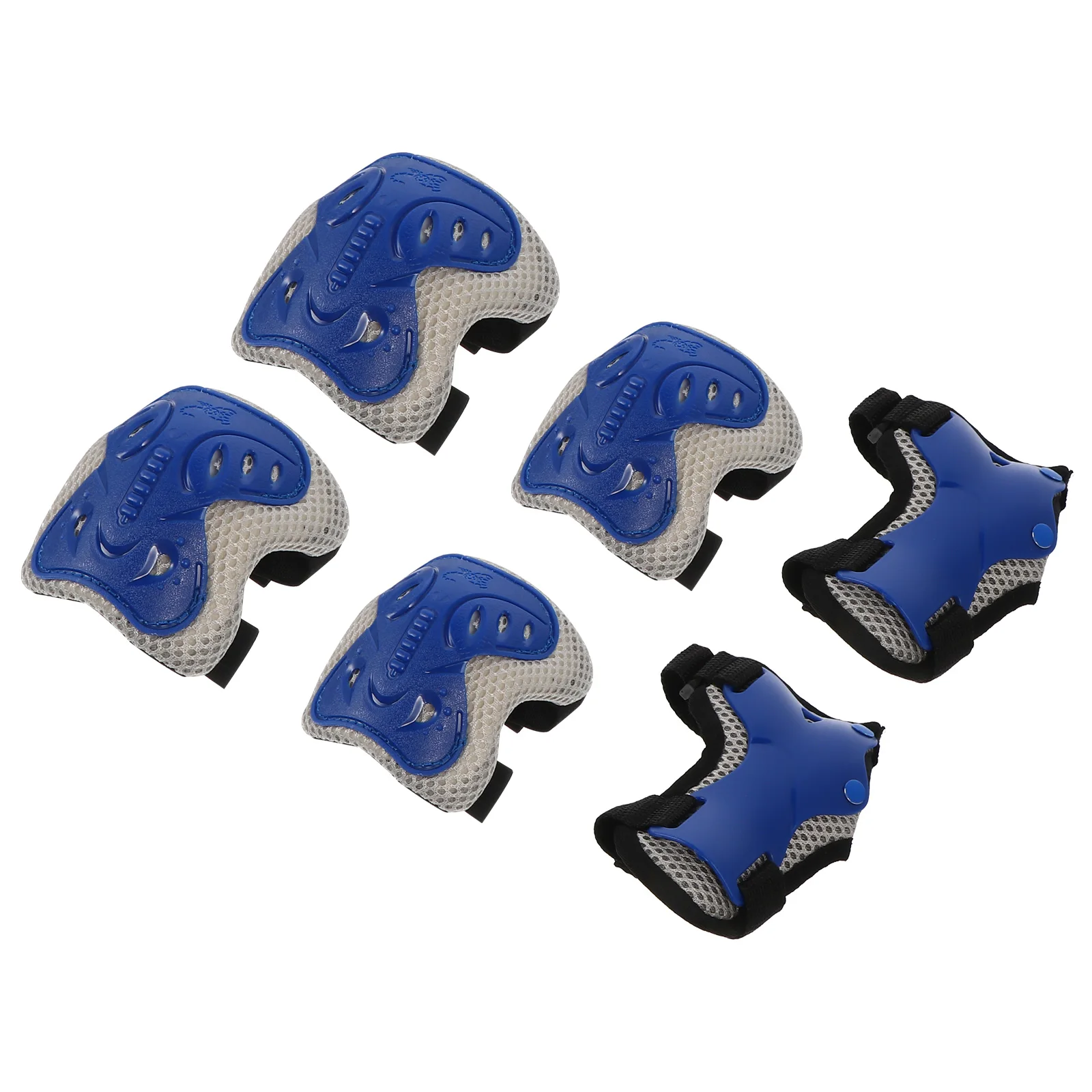 

Knee Pads Elbow Wrist Guards Protective Gear Set 2pcs Each High Density Foam Shockproof Kids Sports Skateboard Outdoor