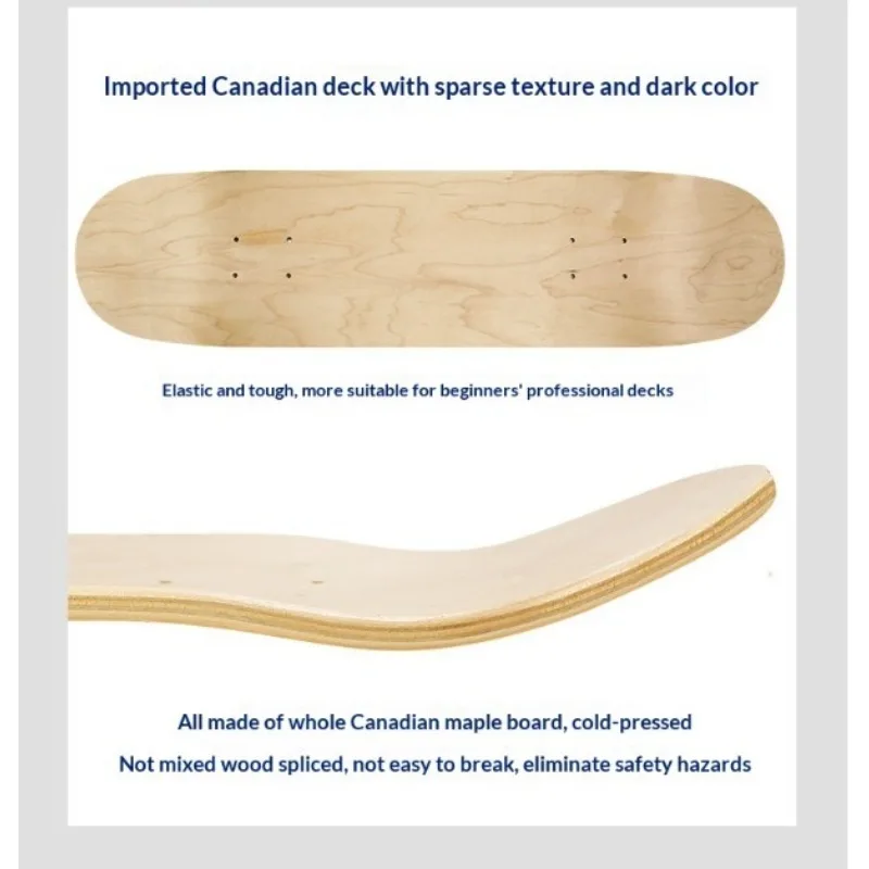 Skateboard Cruiser Complet Portable Léger Plateau en Érable Roulement Fluide Roulements ABEC Roues en PU Lumières LED Enfants Adolescents Rose