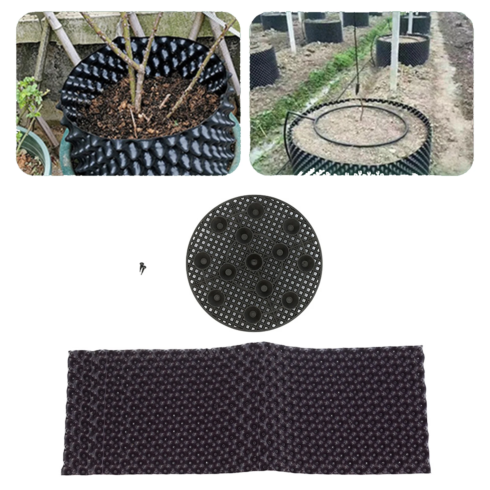 Flower Air Root Pot PVC Air Root Pruning Pots for Multiply The Plant Roots Fruits Bonsai Trees Nursery Containers Flowers