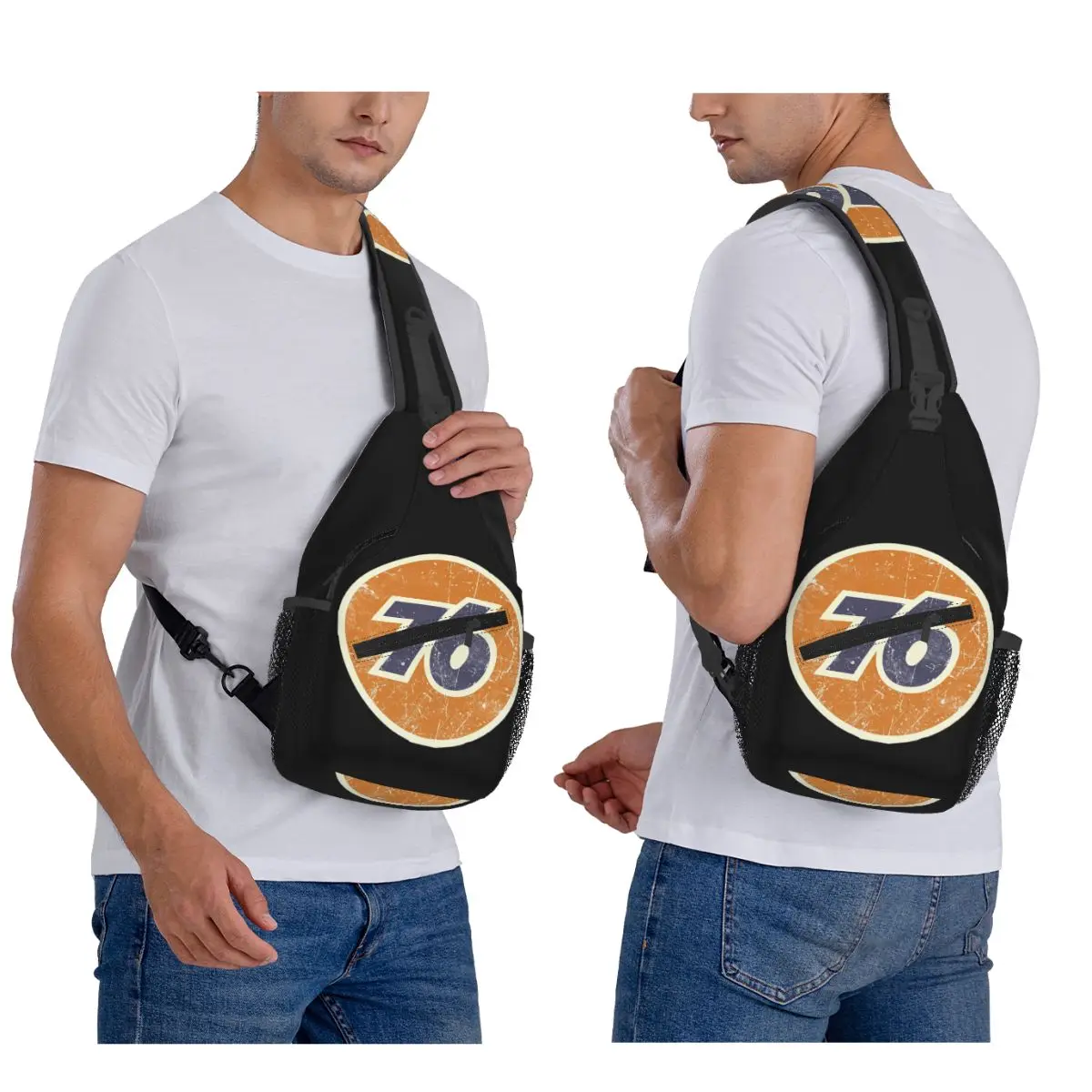 

76, винтажная нагрудная сумка Oil Union, мужской рюкзак через плечо, нагрудная сумка, дорожный походный рюкзак, сумка на плечо