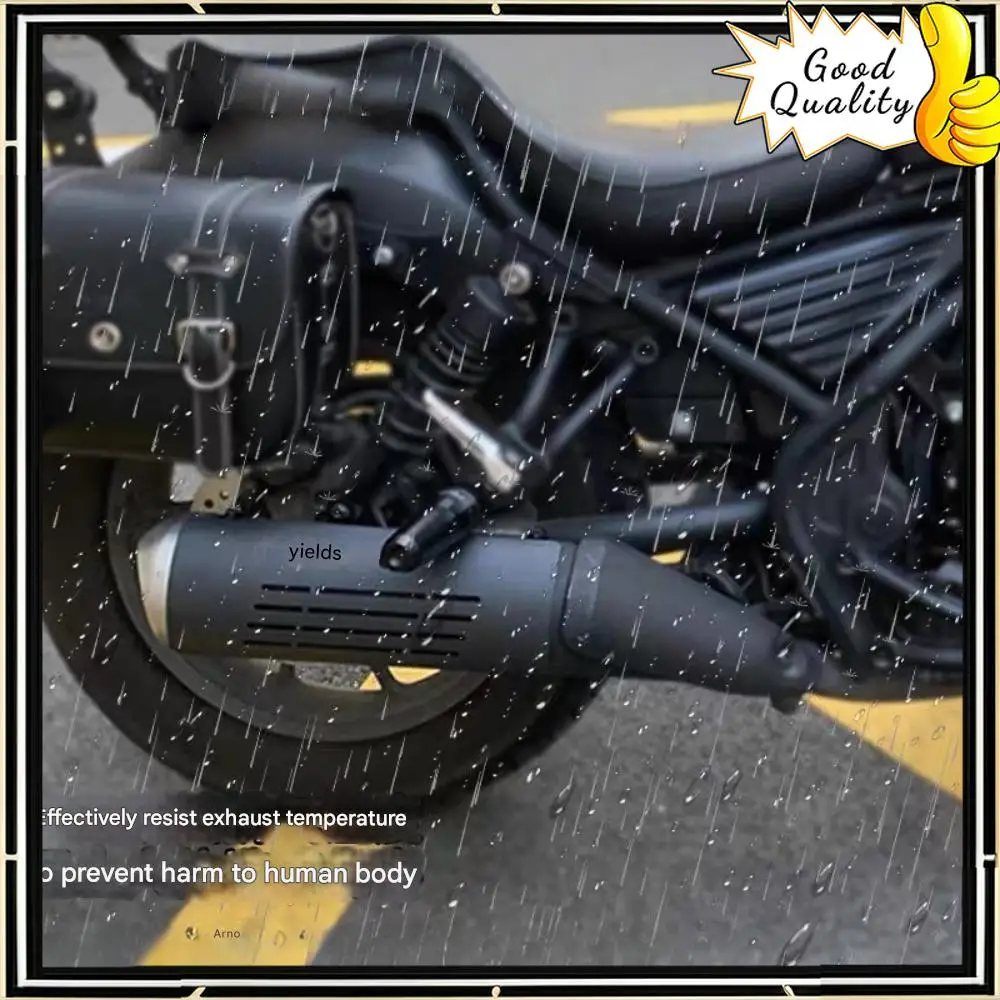 

Good Quality For Honda motorcycle Rebel CMX300/500 special modified exhaust pipe anti-scalding plate heat shield