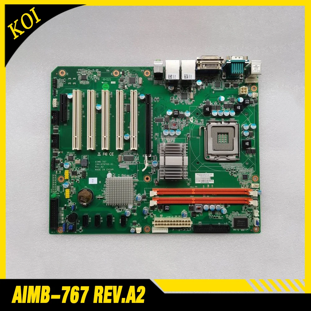 For Advantech IPC-610L 510 Industrial Control Computer Motherboard AIMB-767 REV.A2 AIMB-767G2 Industrial Control Board