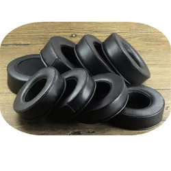 Round Real Sheepskin Ear Pads 70MM 90MM 105MM 100MM 110MM for AKG K550 for JBL For Sony For AKG Headphones Replacement Earpad