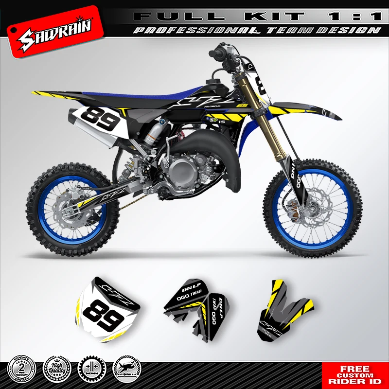 

Sawrain Racing Graphics Decals Kit for Yamaha YZ65 YZ 65 2018 2019 2020 2021 2022 2023 002