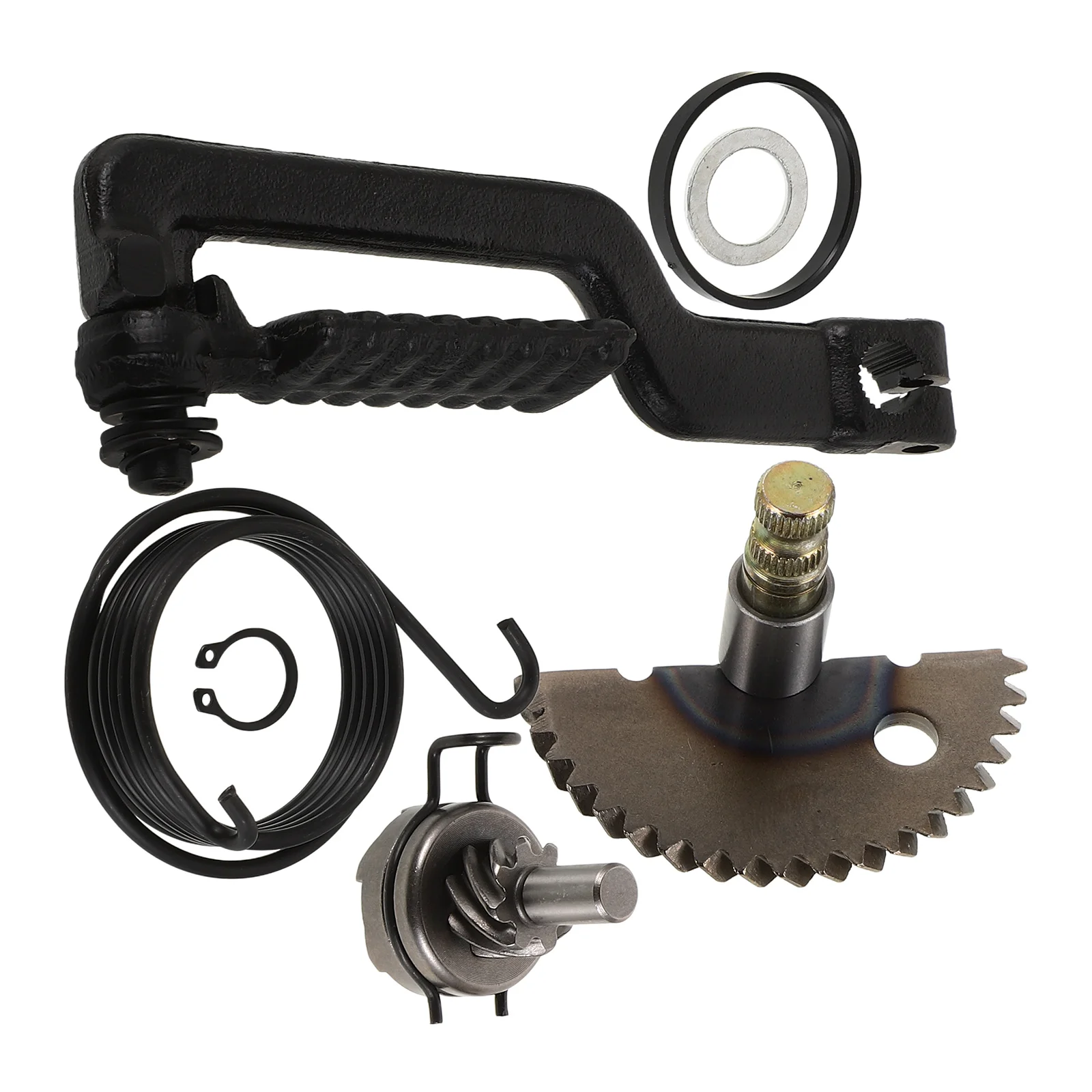 

Motorcycle Shaft Engine Starter Foot Lever Minibike Parts Moped Accessories Go Kart Pedals Kit Starter Assembly