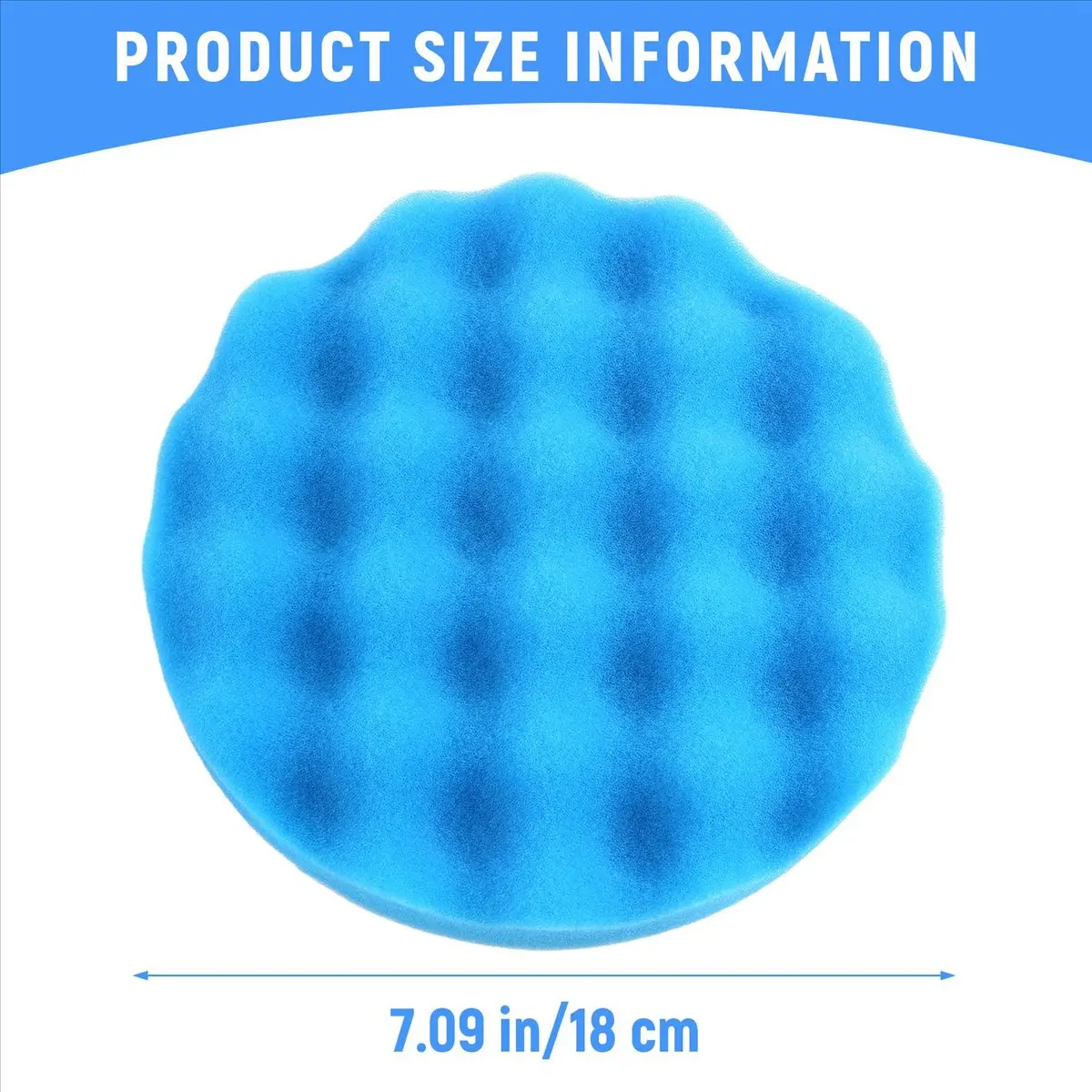 Super Sale 4Pcs 7inch/180mm Sponge Polishing Buffer Pad Kit Tool For Car Polisher