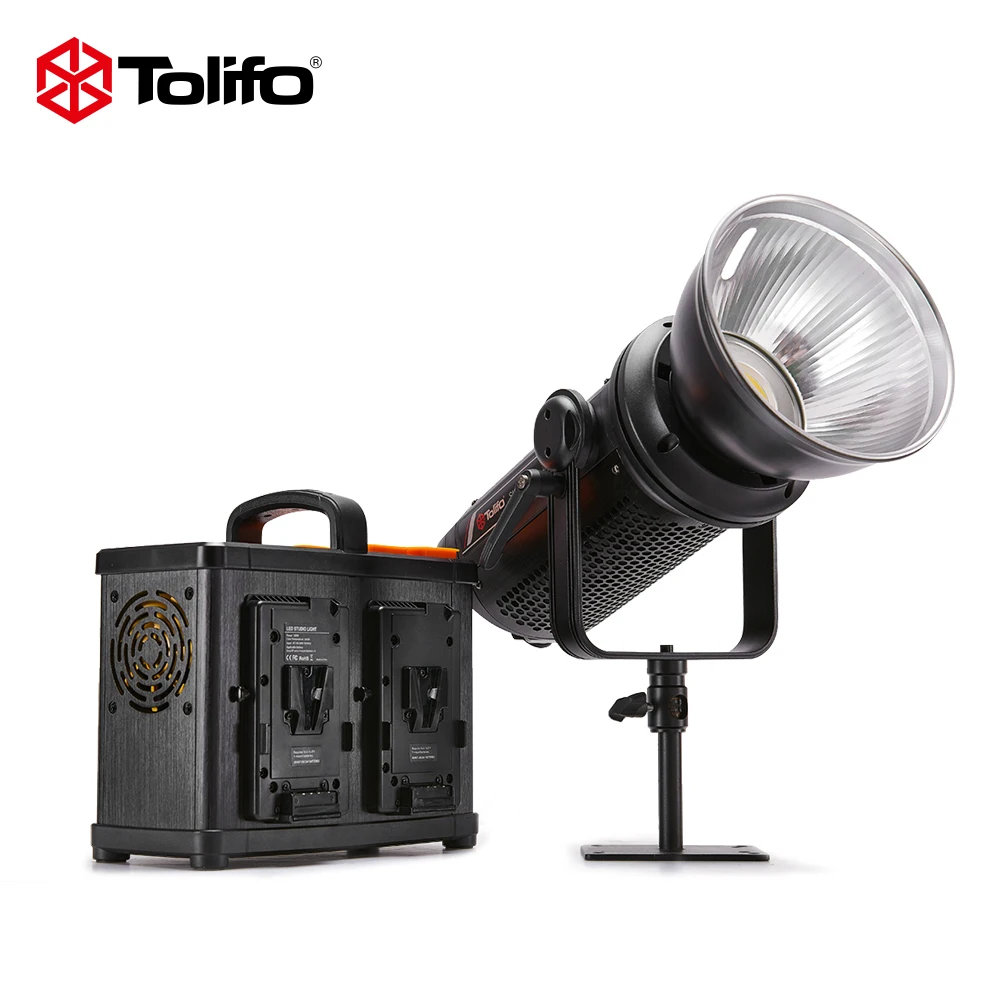 TOLIFO 500w 1000w 1500w 2000w Professional Led Video Light Film Light Photographic Equipment Studio Lighting 5600k 3200k