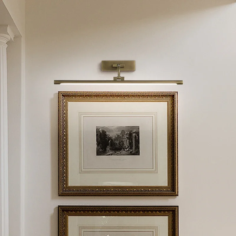 올코퍼 라이트 럭셔리 거실 벽 복도 장식 조명 디자이너 레트로 워드 롱