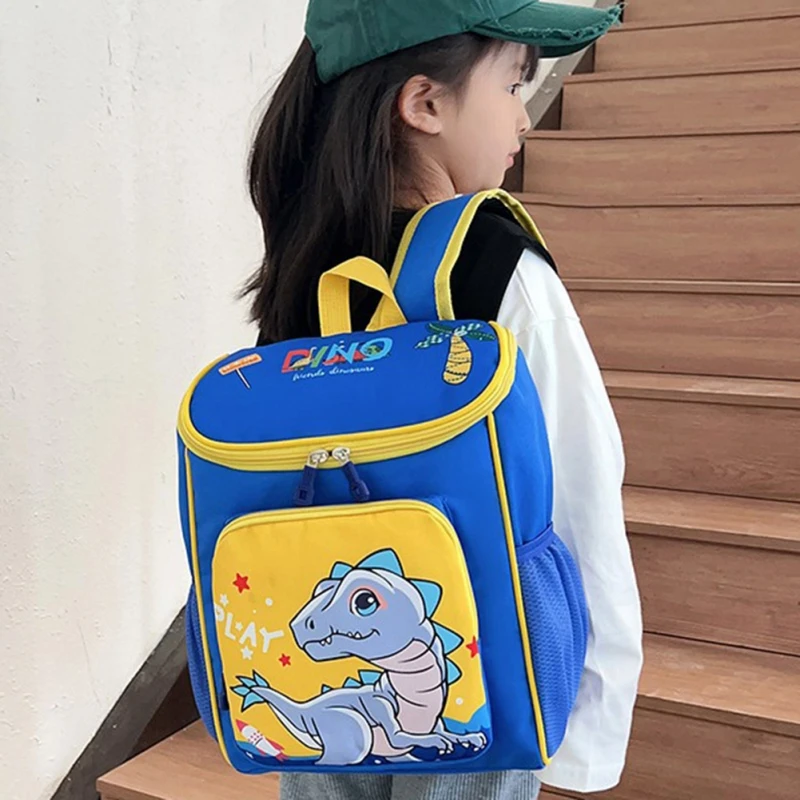 Cartoon Backpack for Boy and Girls Kids School Bag for Kindergarten Primary Children Outing Travel Fashion Backpacking