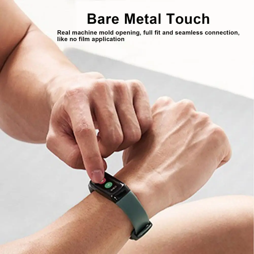 Replacement Screen Protector Durable Watch Screen Protector for Fitbit Charge6 Dust-proof Scratch-resistant for Hd-compatible