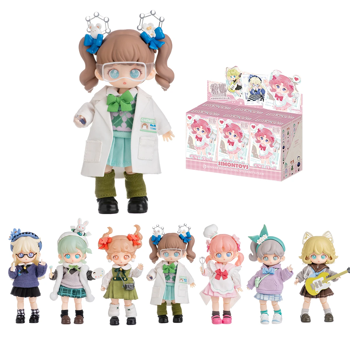 

HIPLAY Simontoys TEENNAR Club Recruitment Blind Box Figure