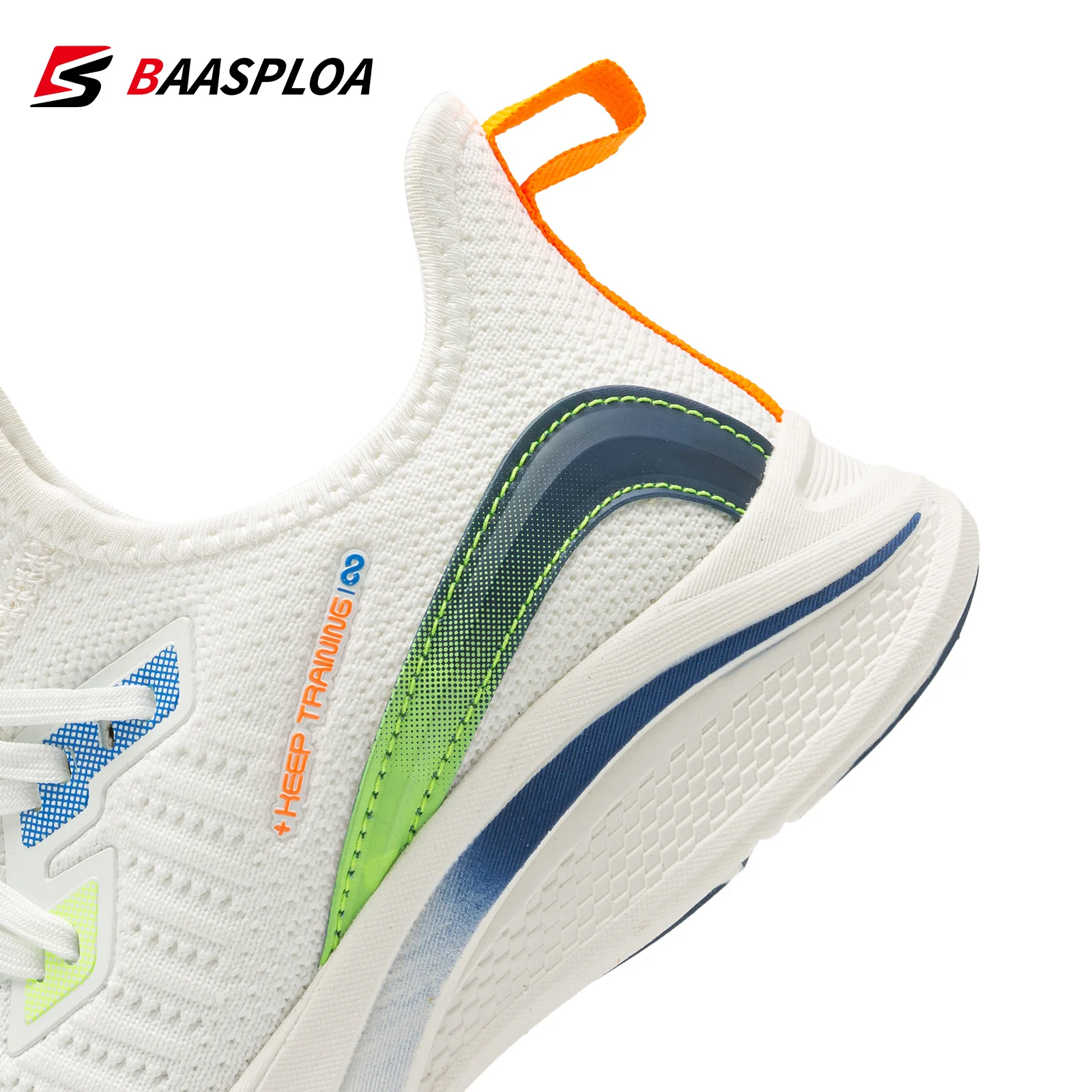 Baasploa-Zapatillas deportivas transpirables para mujer, zapatos informales cómodos para correr, antideslizantes, amortiguadores