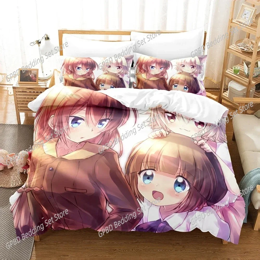 Death March to the Parallel World Rhapsody 3D NEW Duvet Cover Pillowcase Bedding Set Adult Boy Girl Bedroom Single Double Large