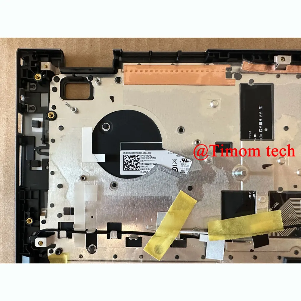 Original New for DELL Inspiron 14 5000 5400 5406 2-In-1 US Keyboard Backlight Palmrest Upper Cover Case Gray 0X46H3 0RW1F8 0P935 - Image 4