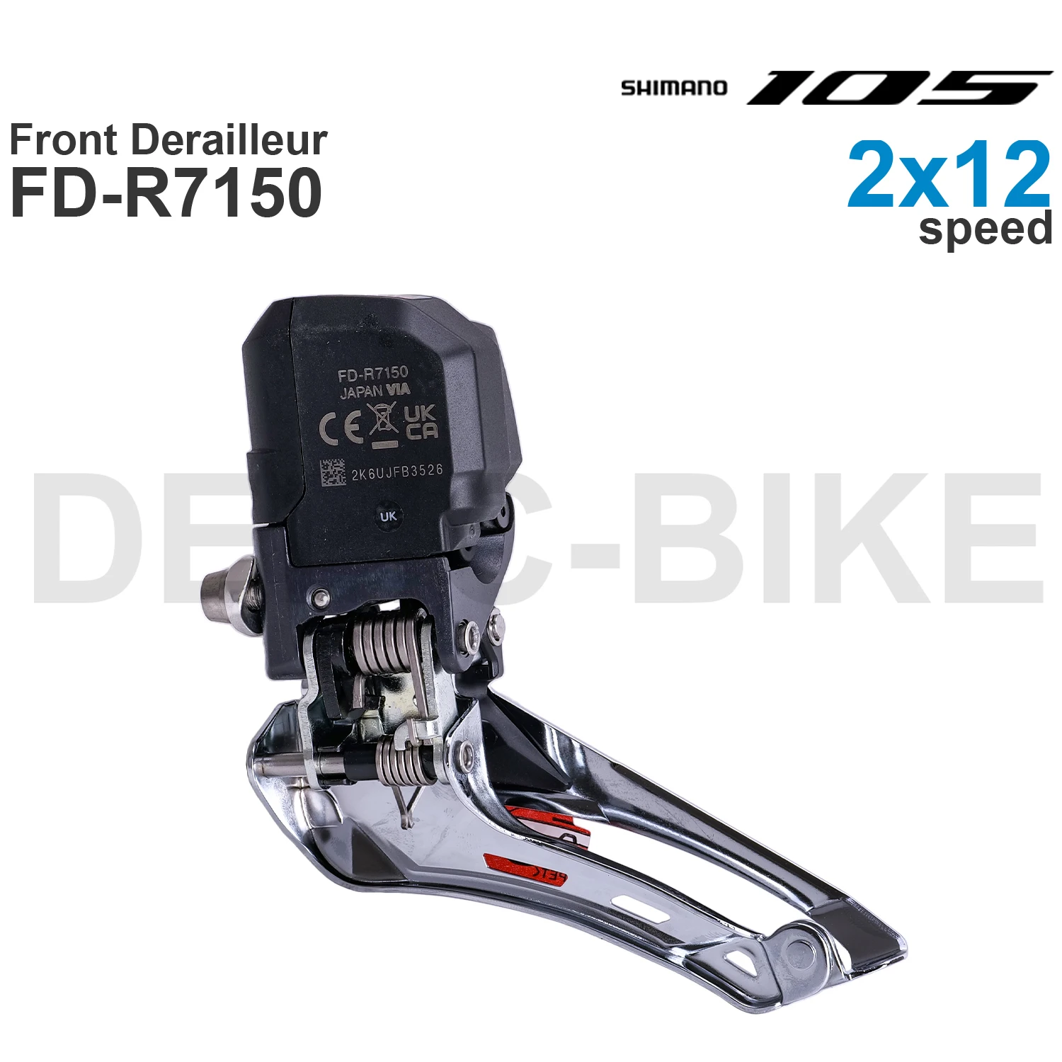 SHIMANO 105 Di2 Front Derailleur FD-R7150 2x12-speed Original Parts