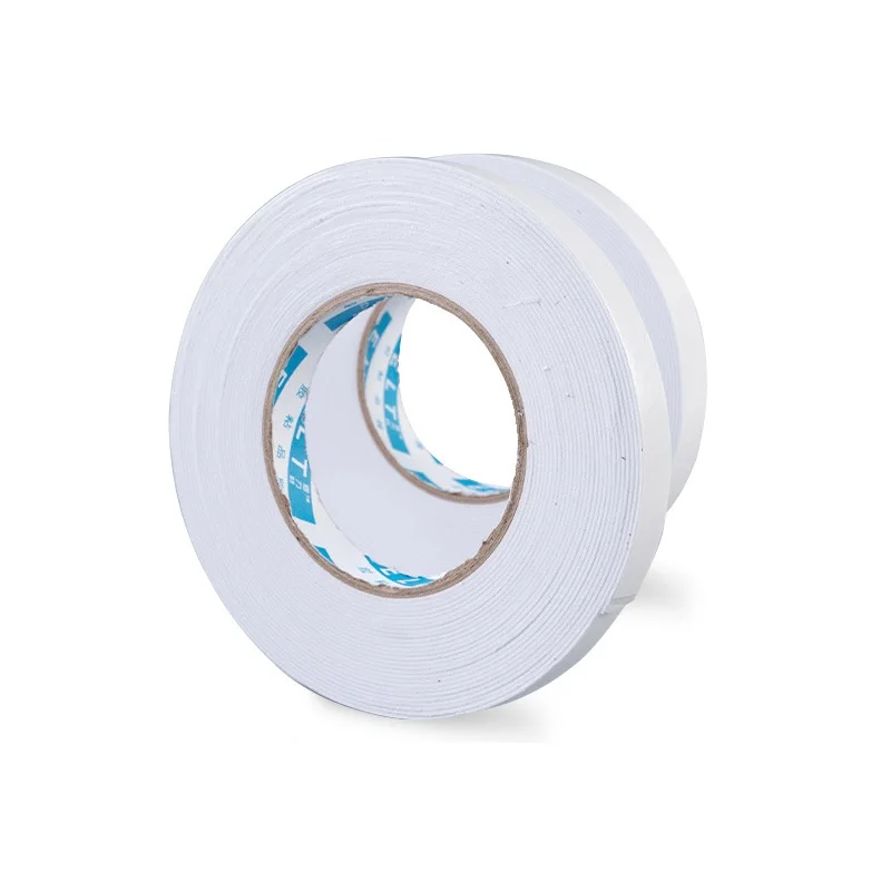 10m EVA Foam Double-sided Tape Door Sealing Strip Anti-Collision Window Gap Excluder Strong Viscosity Temperature Resistance