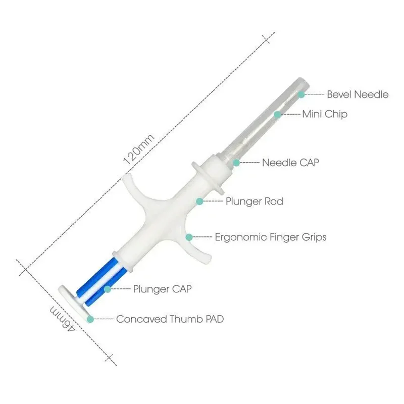 20pcs Pet Id Tags Injectable Microchip 2.12*12mm Rfid Syringe Glass Chip Injector Pet Dog Suppliers