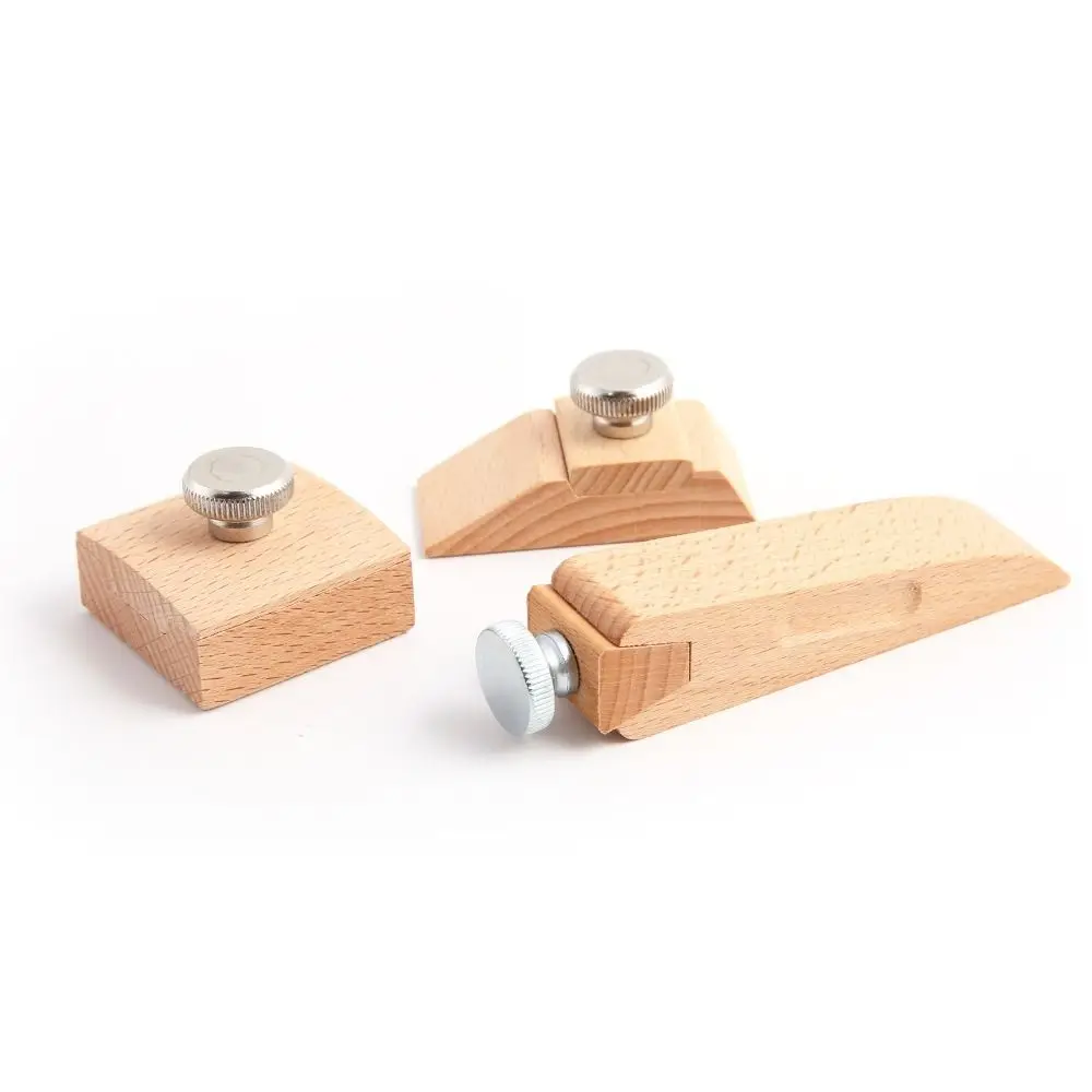 Wooden Board Sandpaper Holder Grinding Clip Inner Corner Sandpaper Grinding Blocks Hand-held Sandpaper Rack