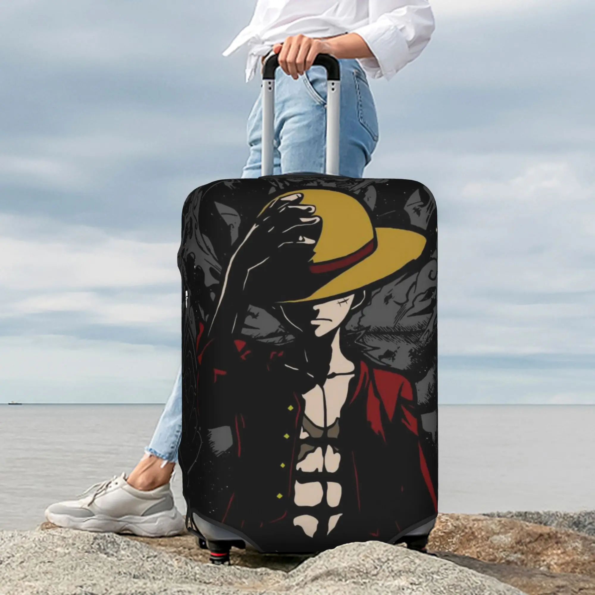 Custom Anime Travel Luggage Cover Gift