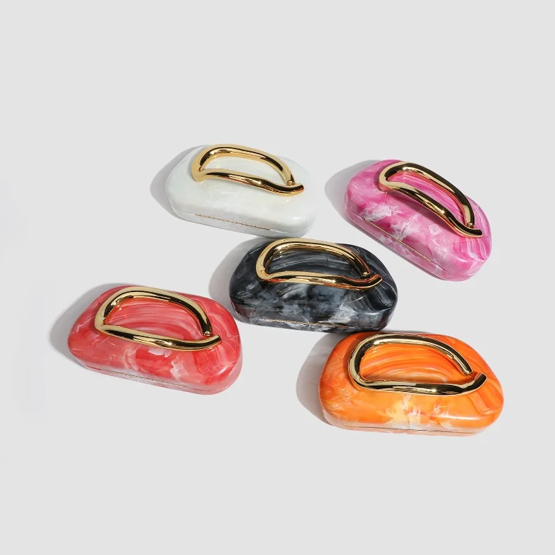 

Fashion Acrylic Handbag Bride Women Luxury Evening Banquet Clutch Bag Shoulder Wedding Purse Party Crossbody Bag