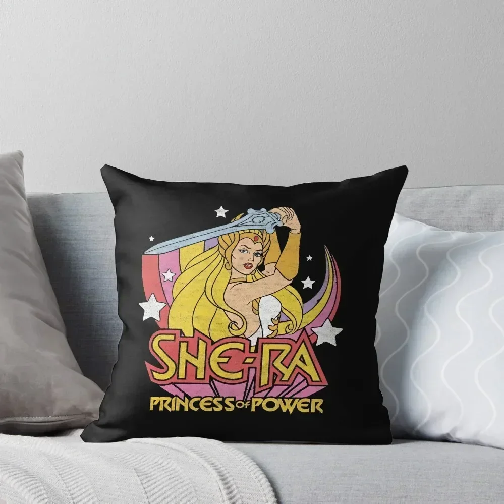 

She-Ra Princess Of Power Rainbow Sword Throw Pillow Anime Decorative Cushions For Living Room pillow cover christmas pillow