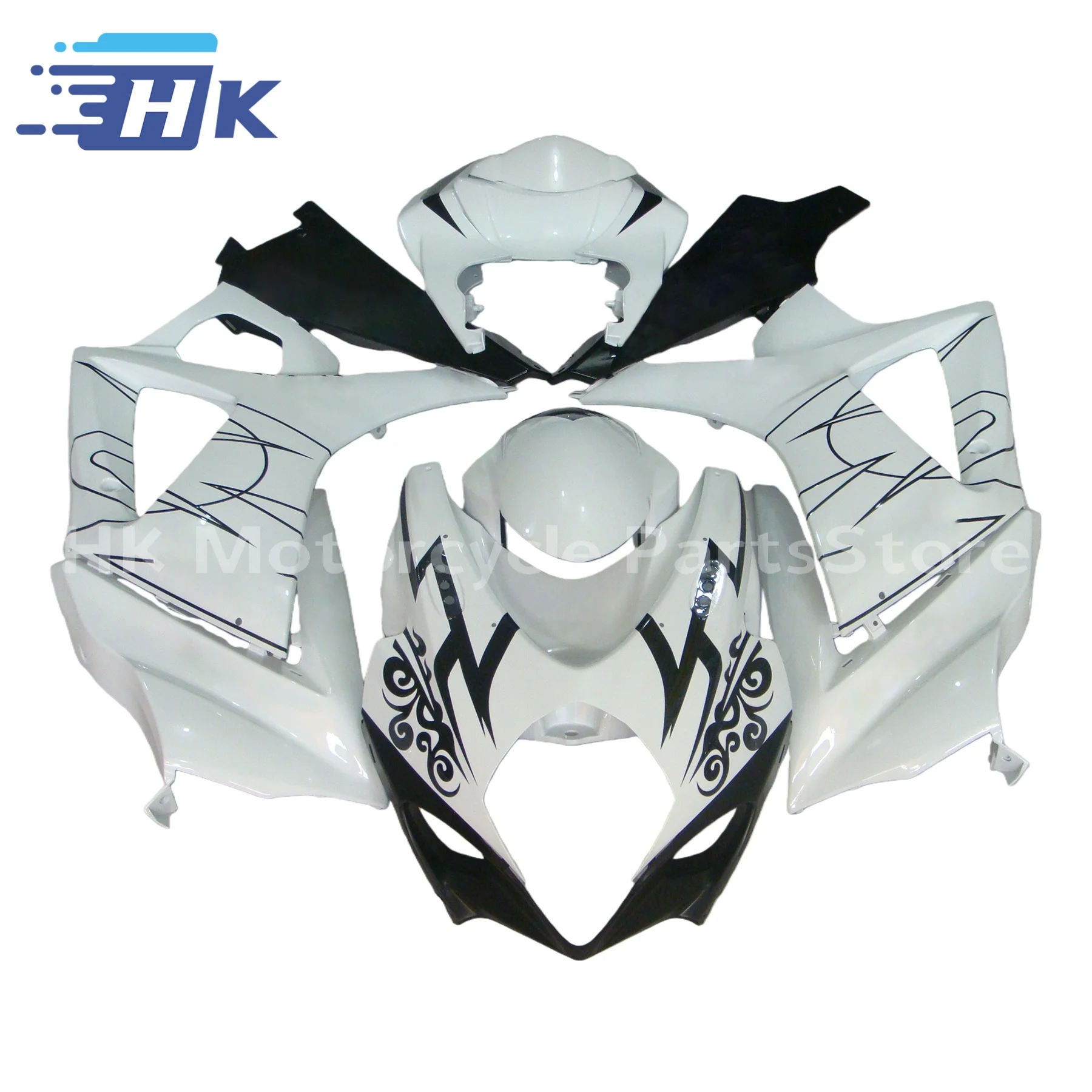 

High Quality Motorcycle Fairings Kit fit for SUZUKI GSXR1000 K7 2007 2008 GSX-R 1000 07 08 Injection Bodywork Set