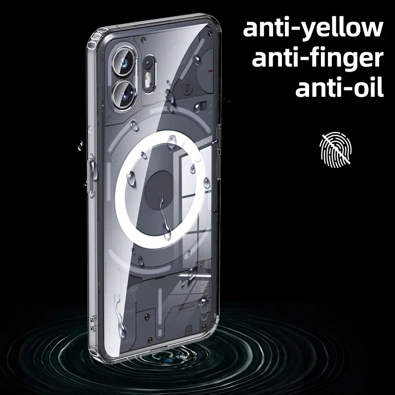 Translucent Shockproof Armor Case For Nothing Phone 2 6.7\