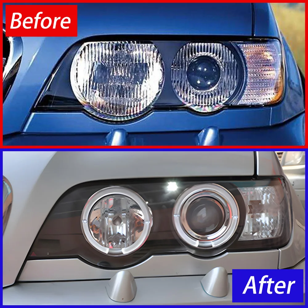Auto Headlights For BMW X5 E53 1998-2003 LED Car Front Lamps Assembly Upgrade High Quality Projector Lens Tool Accessories - Image 3