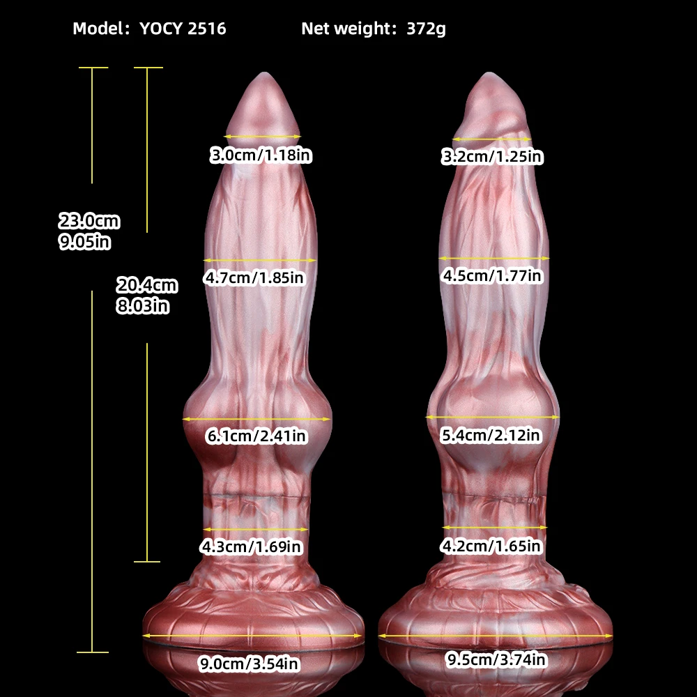 FAAK Anal Dilator Double-layer Inflatable Anal Plug With Strong Suction Cup Monster Silicone Butt Plug Sex Toys for Men Women 3