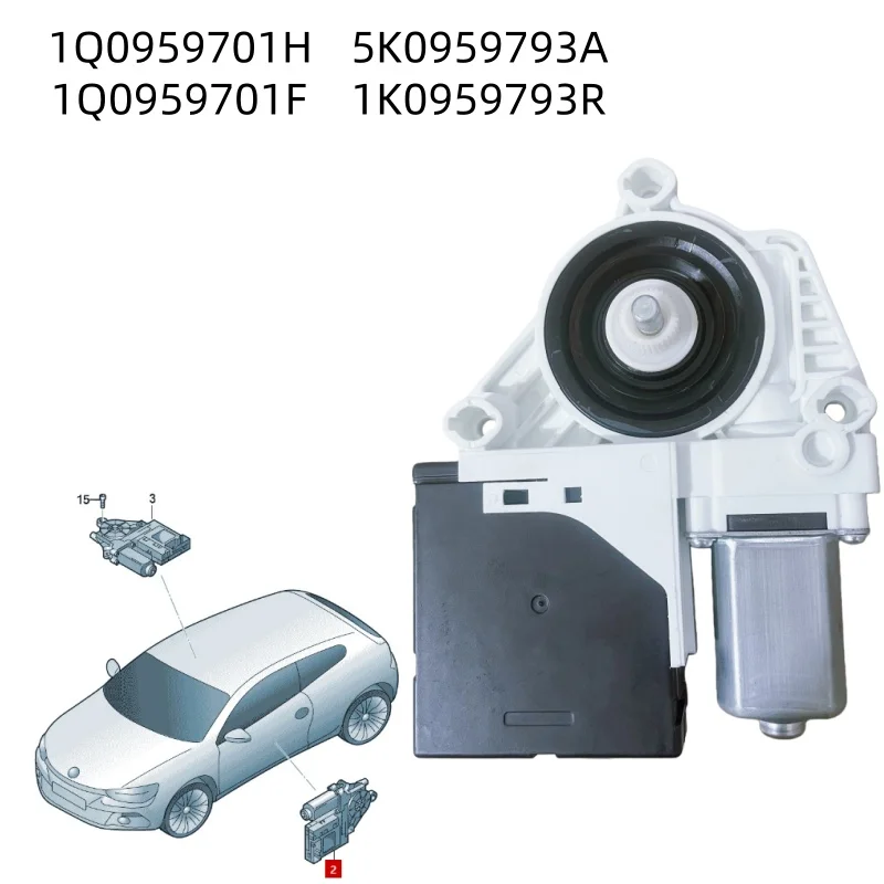

NEW-VW Scirocco WIndow motor Window lifter motor 1Q0959701H 5K0959793A 1Q0959701F 1K0959793R 1Q0959702H 1Q0959702F 5K0959792A
