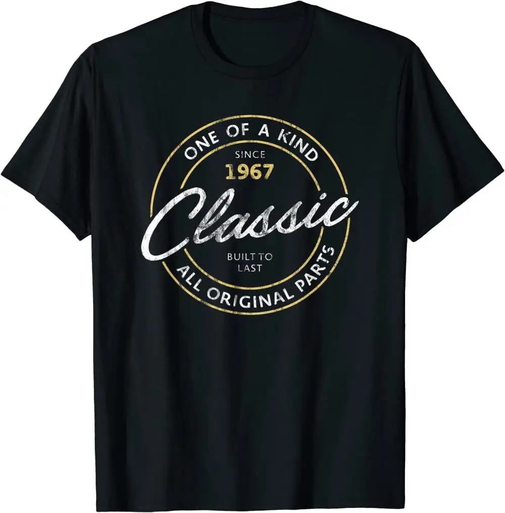 NEW Limited Funny Classic Since 1967 Vintage Birthday Built T shirt USA S XXL