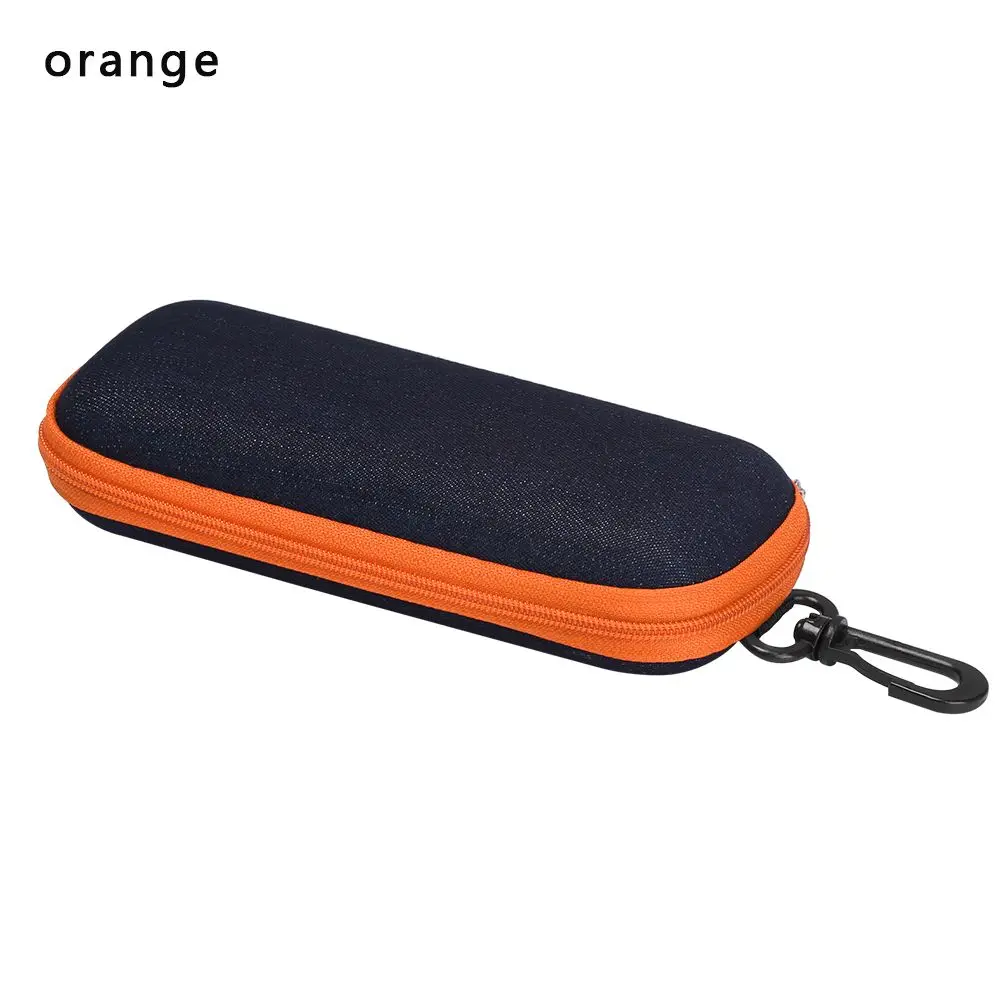 New Denim Fabric Sunglasses Box Glasses Box Zipper Eyeglasses Case Eyewear Protector Spectacle Case