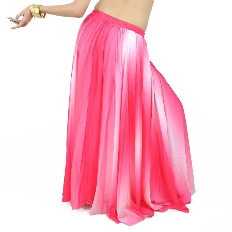 تنورة رقص شرقي مفتوحة محبوكة للسيدات ، قاعة رقص مثيرة للسيدات ، زي مسرح أداء طويل ، فستان تمرين على الرقص الشرقي