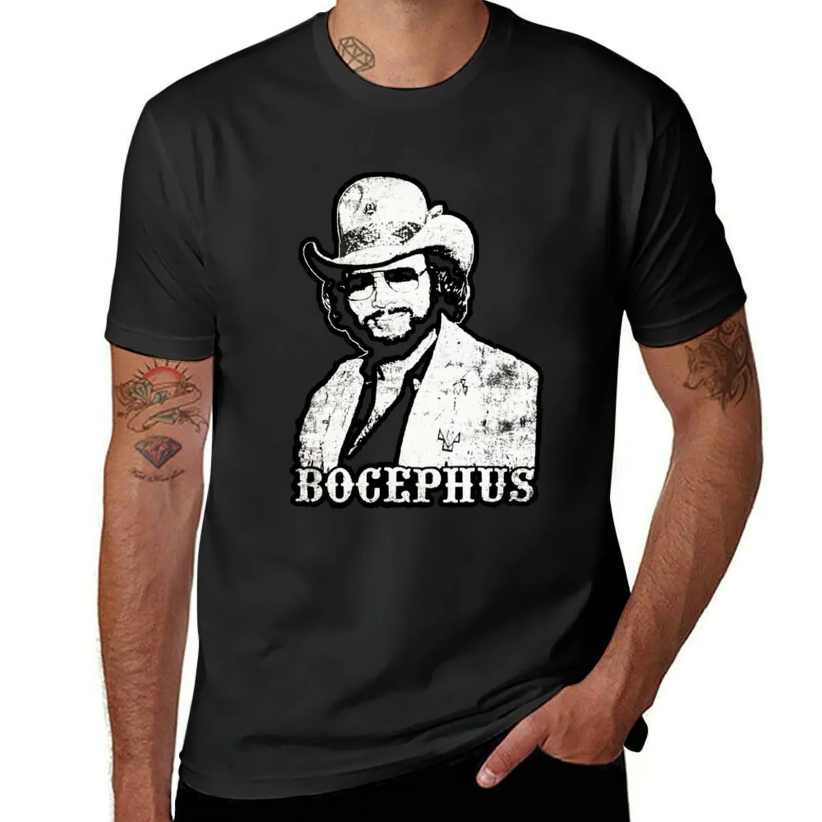 

Футболка Bocephus Hank Williams Jr, летняя рубашка, футболки с рисунком, футболка с аниме, мужские винтажные футболки с аниме