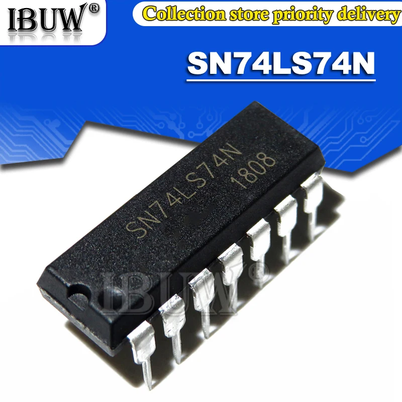 

10PCS SN74LS74N DIP14 SN74LS74 74LS74N 74LS74 DIP Integrated IC
