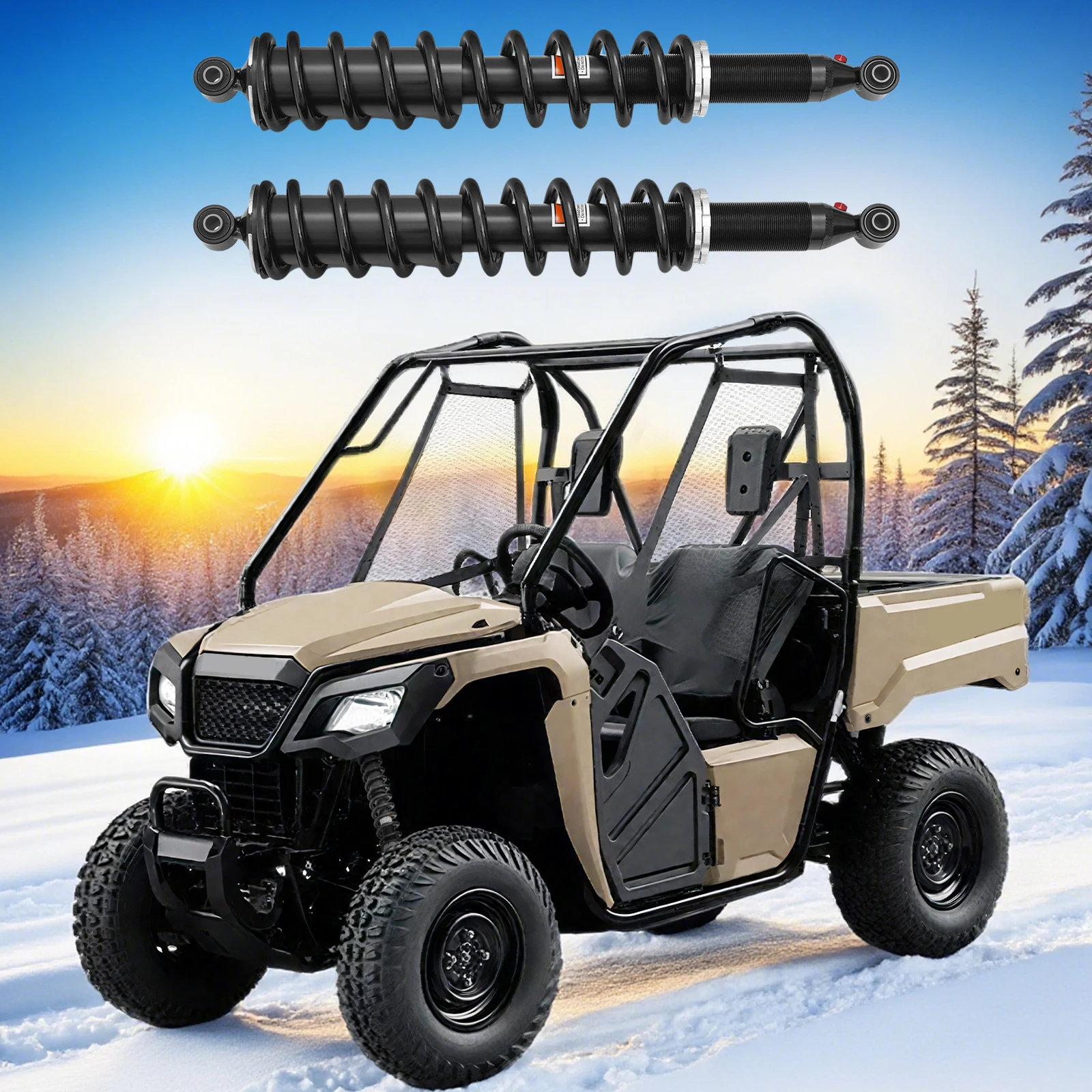 

Передние амортизаторы, передние левые и правые амортизаторы, передние амортизаторы для Honda Pioneer 700 и 700-4 2014, амортизаторы