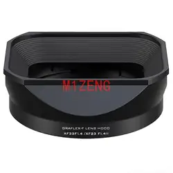 58mm Bayonet cnc metal Lens Hood cover with lens cap For Fujifilm fuji XF 23mm F1.4 R LM VR XF33mm f1.4 lens 33 1.4 23 1.4 II