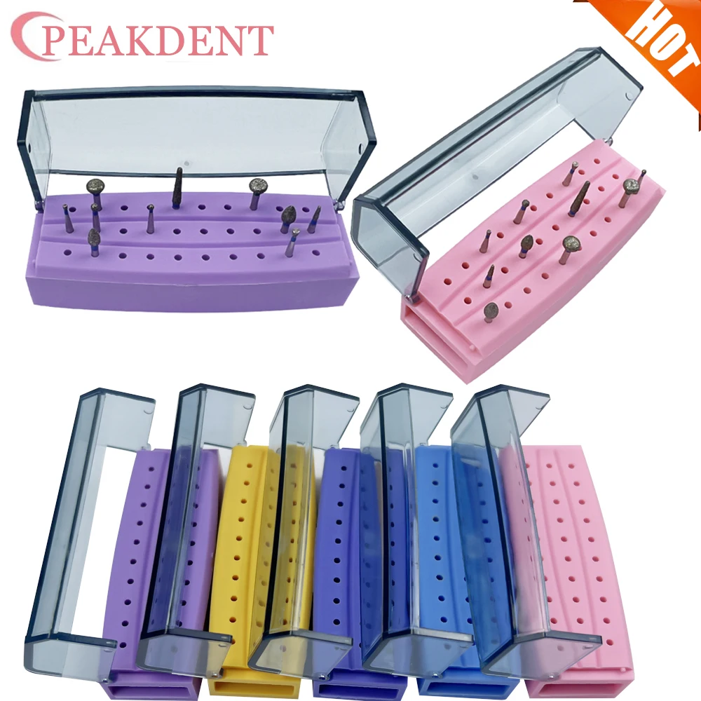 

Стоматологический держатель для боров с 30 отверстиями, блок для дезинфекции, стерилизатор для размещения сверл, пластиковый держатель для эндофайлов, стоматологические боры для хранения